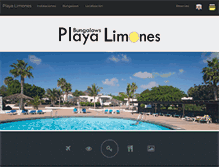 Tablet Screenshot of playalimones.com
